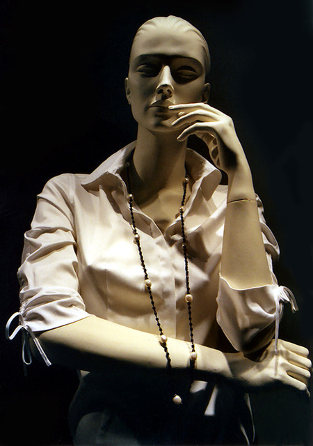 Mannequin in the Window of an Ann Taylor Store in Midtown, Sept. 2006