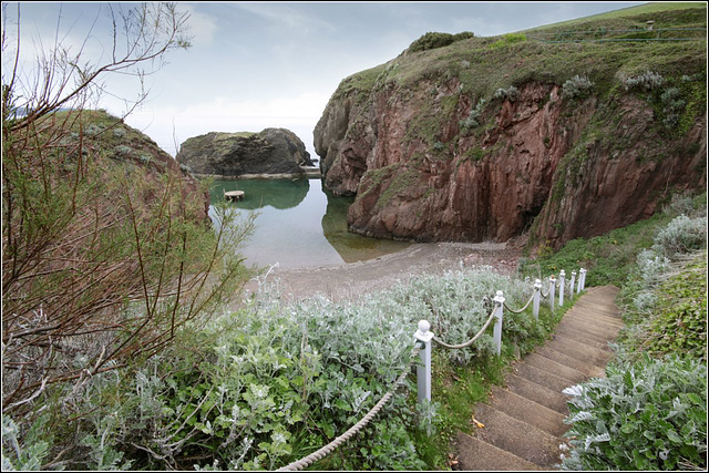 Secluded bathing