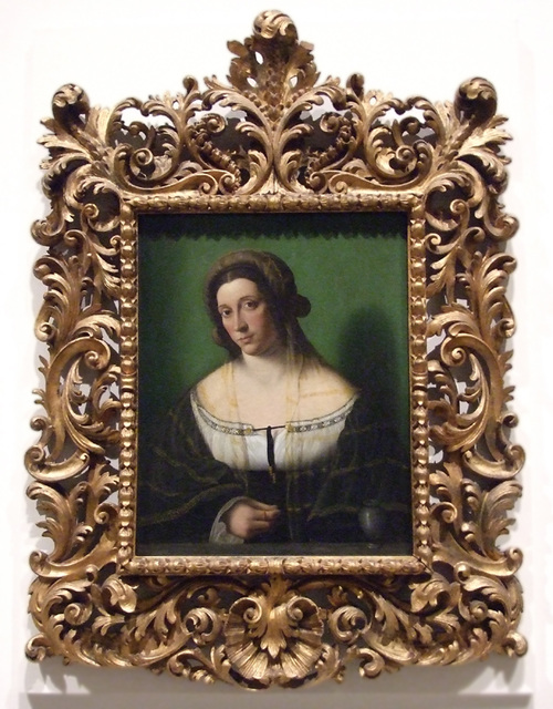 Portrait of a Lady as Mary Magdalene by Bartolomeo Veneto in the Brooklyn Museum, March 2010