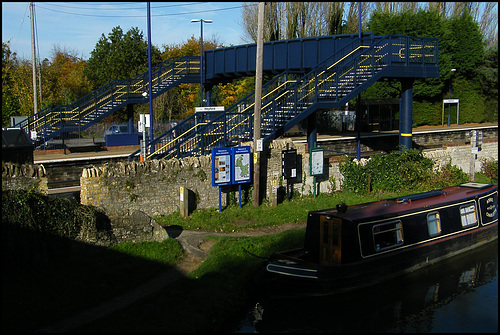 railway station at Lower Heyford