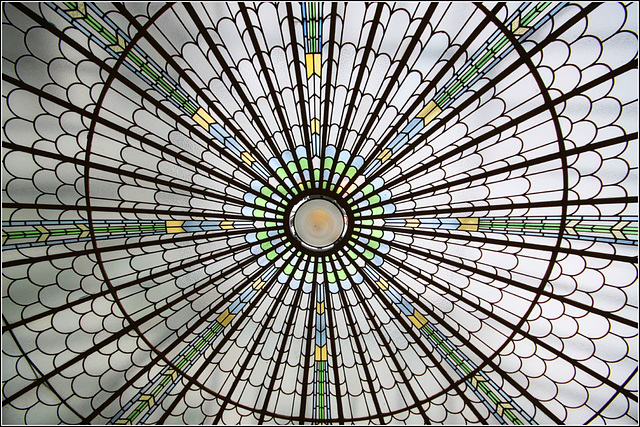 Glass dome