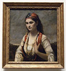 Young Woman of Albano by Corot in the Brooklyn Museum, March 2010