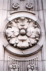 Detail of Architectural Decoration on Buildings on Park Avenue on the Upper East Side, April 2007