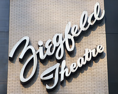 Ziegfeld Theatre Sign, May 2007