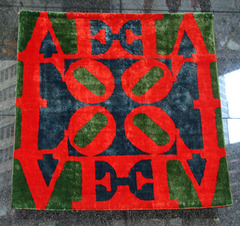 Love Wall Hanging in the Lobby of the IBM Building, July 2007