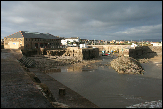 low tide at Porthcawl