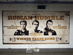 HBO's Rome Poster in the 14th St. Union Square Subway Station, August 2007