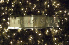 Tiffany's Sign & Holiday Lights, December 2007