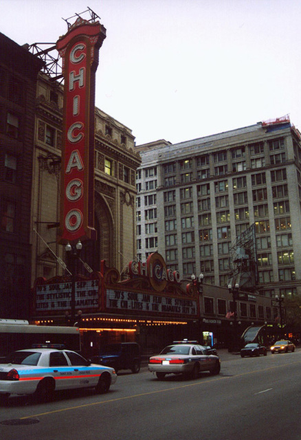 The Chicago Theatre, Oct. 2001