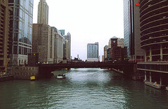The Chicago River, October 2001