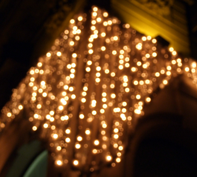 Holiday Lights on the De Beers Store on 5th Avenue, December 2007