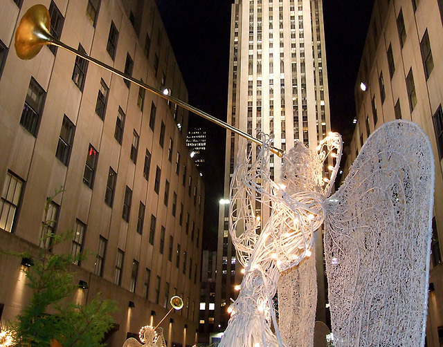 Holiday Decorations at Rockefeller Center, January 2008