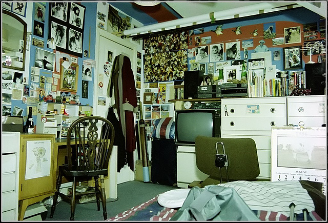 My room in a London flat 1986  #3