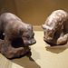 Votive Hippos in the Brooklyn Museum, March 2010