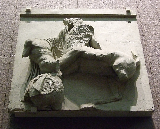 ipernity: Metope Cast from the Parthenon inside the Onassis Center ...