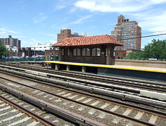 The Long Island Railroad Tracks and Forest Hills Station, July 2007