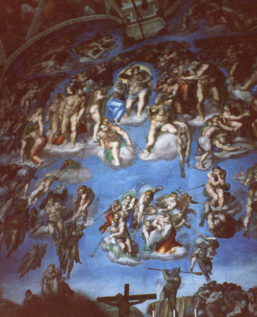 Michelangelo's Last Judgment in the Sistine Chapel, 1995