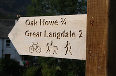 To Oak Howe and Great Langdale