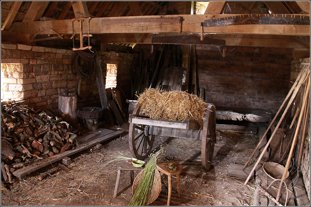 Medieval garage