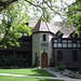 Tudor House with Turret in Forest Hills Gardens, July 2007