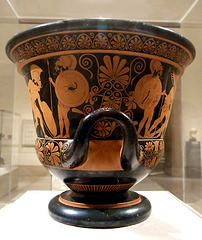 Side View of the Euphronios Krater in the Metropolitan Museum of Art, December 2007