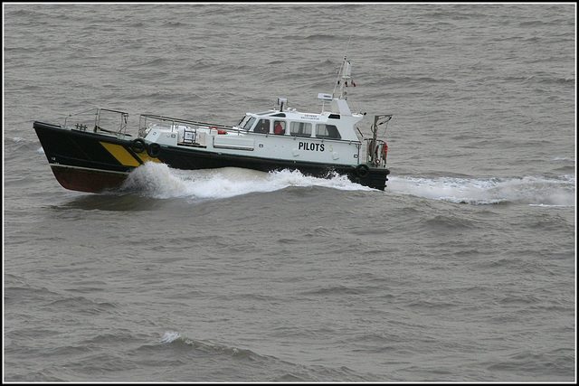 Pilot boat returns