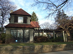 House with a Trellis in Forest Hills Gardens, January 2008