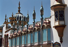 The Taj Mahal Hotel and Casino from the Boardwalk in Atlantic City, Aug. 2006