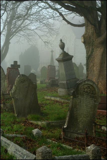 gravestones