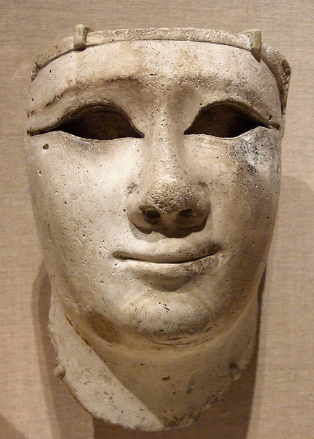 Egyptian Mask in the Brooklyn Museum, August 2007