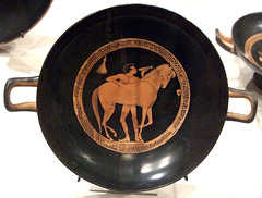 Terracotta Kylix Attributed to Onesimos in the Metropolitan Museum of Art, February 2008