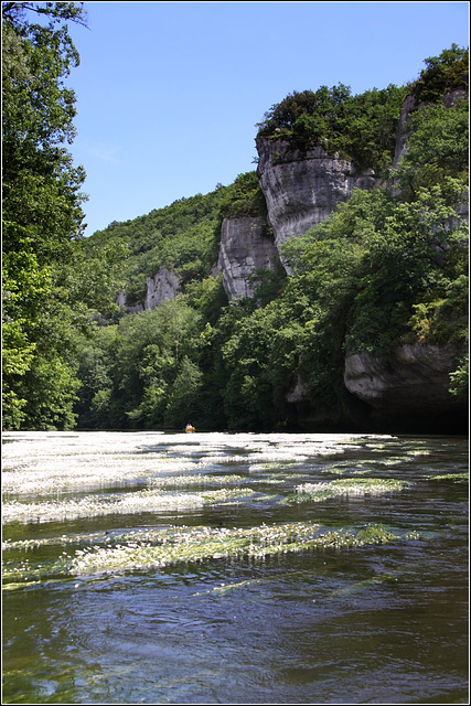 Canoe trip on the River Vézère