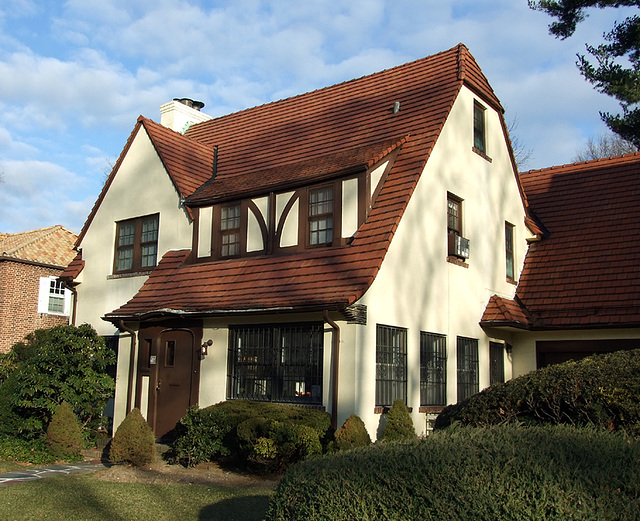 Tudor House in Forest Hills Gardens, January 2008