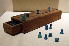 Senet Game in the Brooklyn Museum, August 2007