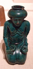 Vessel in the Form of a Kneeling Woman in the Brooklyn Museum, March 2010