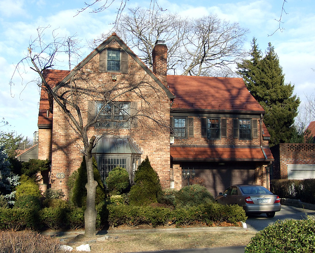 Brick House in Forest Hills Gardens, January 2008