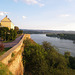 Le Danube en amont de Petrovaradin.