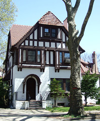 Tudor House in Forest Hills Gardens, April 2010