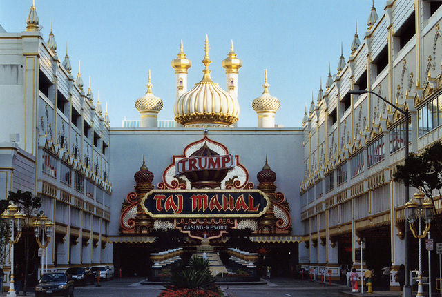 The Taj Mahal Hotel and Casino in Atlantic City, Aug. 2006