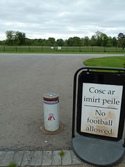 Castletown House 2013 – No football allowed