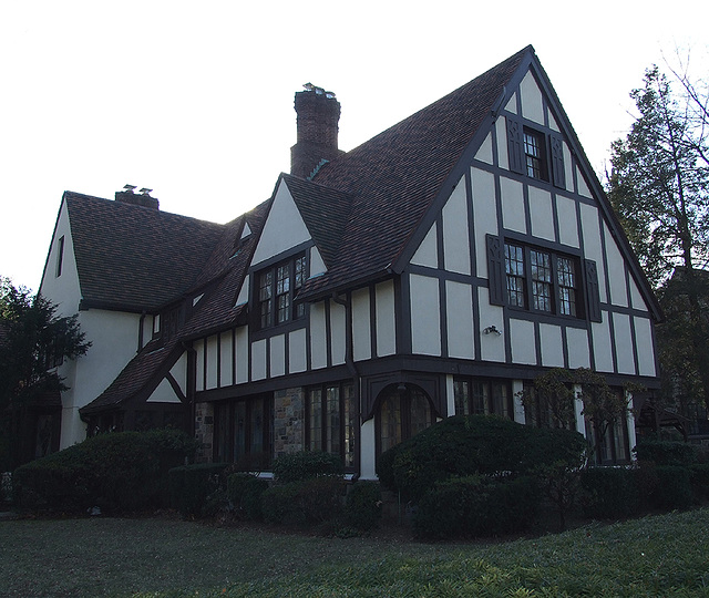 Tudor House in Forest Hills Gardens, January 2008