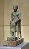 Statuette of Imhotep in the Brooklyn Museum, March 2010