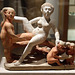 Front View of the "Erotic Composition" Figurine in the Brooklyn Museum, August 2007