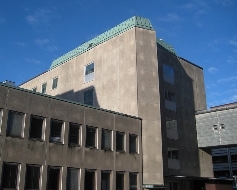 Hospital in concrete