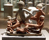 Back View of the "Erotic Composition" Figurine in the Brooklyn Museum, August 2007