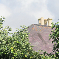 My rooftop with the four chimneys