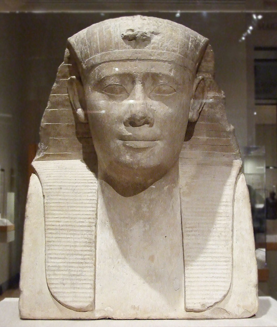 Bust of a King in the Brooklyn Museum, March 2010