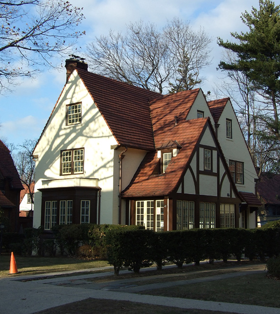 Tudor House in Forest Hills Gardens, January 2008