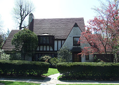 Tudor House in Forest Hills Gardens, April 2010