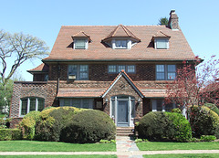 Brick House in Forest Hills Gardens, April 2010